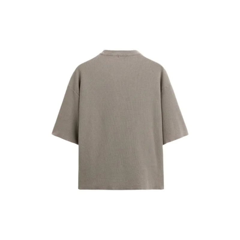 ZARA T Shirts Men Gray-1