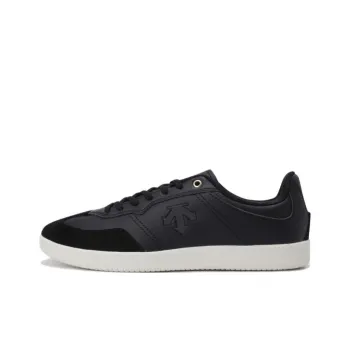 DESCENTE Edge Coat Anti Slip Wear Resistant Low Top Skateboard Shoes Unisex Black