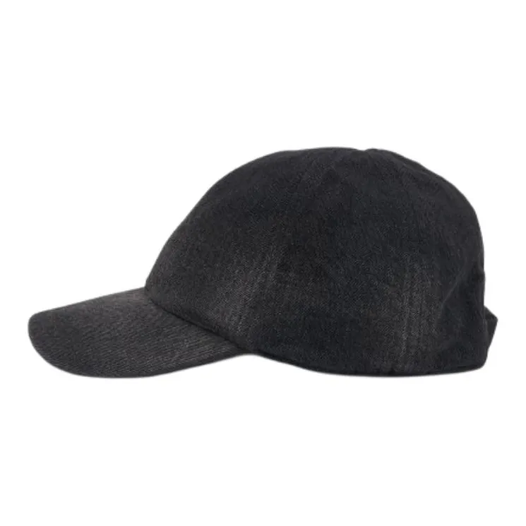 PRADA Cotton Baseball Caps Men's Black-2