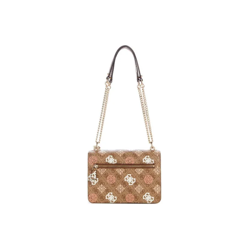 GUESS PU Shoulder Bag Crossbody Bag Regular Women's Tan & Beige-1