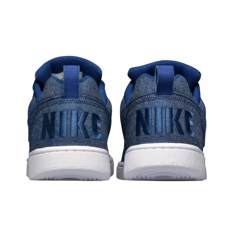 Nike Court Borough Anti Slip Wear Resistant Low Top Casual Shoes Unisex Blue-3