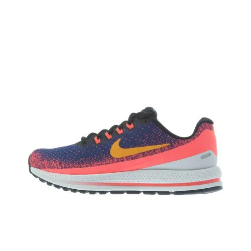 Nike Air Zoom Vomero 13 Running Shoes Women's Low-Top Blue/Orange/White/Black