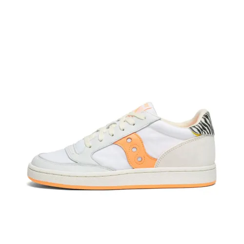 Saucony Skateboard Shoes Women's Low-Top White/Orange/Black