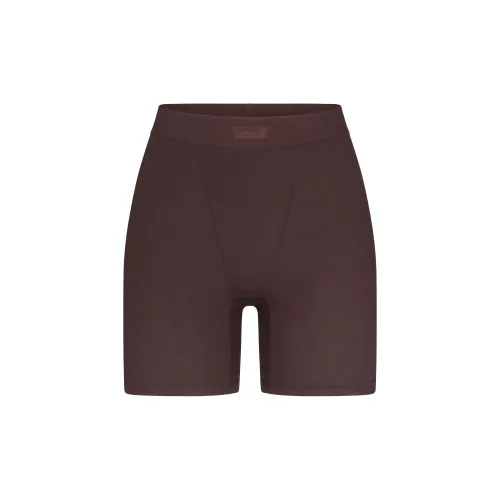 SKIMS SOFT t-shirt BOXER Boxer Shorts Women's Phoenix/Pheonix Color