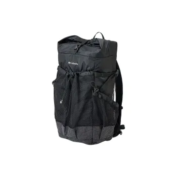Columbia Nylon Outdoor Hiking Bag Backpacks Unisex Black