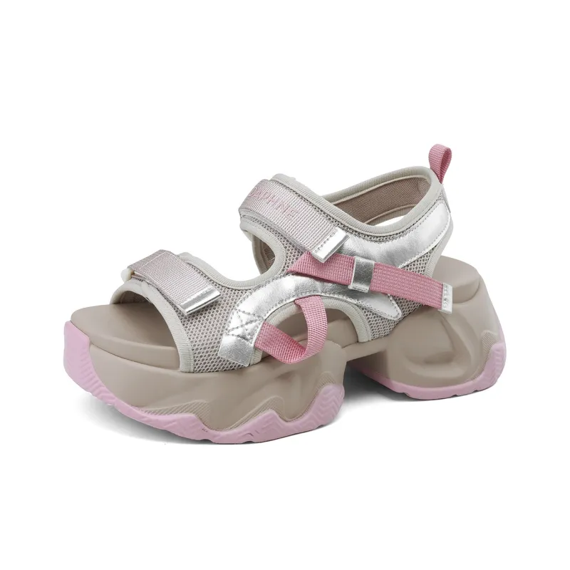DAPHNE Beach Sandals Women's White-3