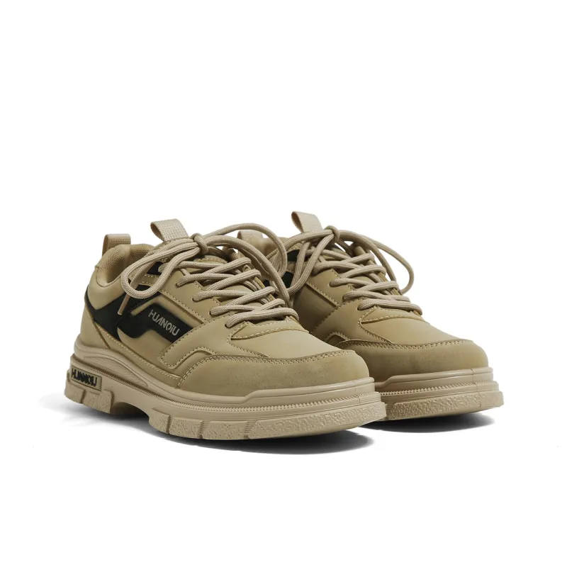 HUANQIU Wear Resistant Low Top Chunky Sneakers Men's-8