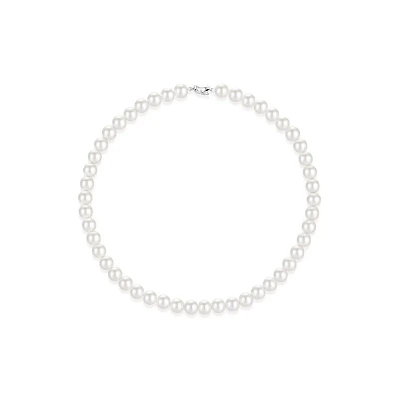 ZSY Silver 925 Necklaces Women's Silver-0