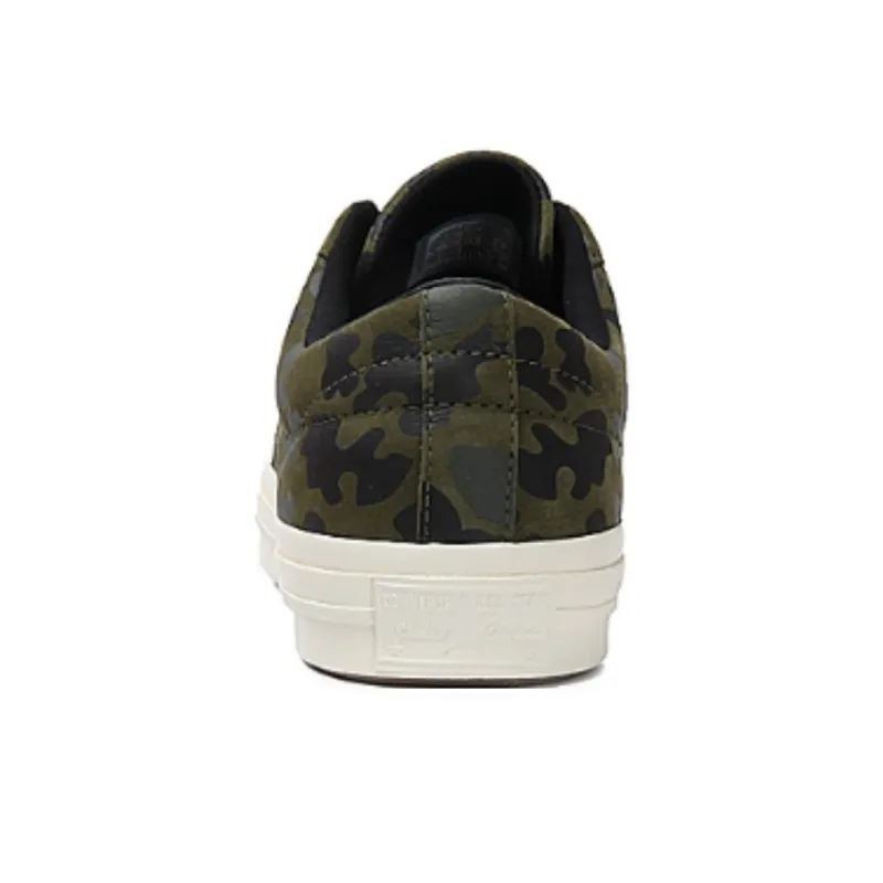 Converse One Star Green Camouflage Printing-3