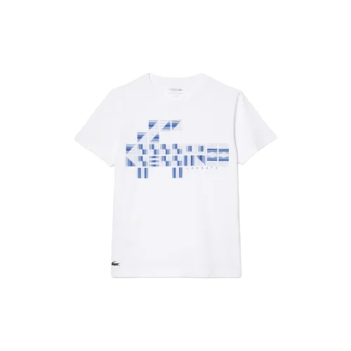 LACOSTE Djokovic Collaboration T-Shirts Men White