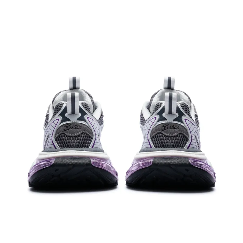 BASLS Fashion Casual Shoes Ankerle Breathable Height Increase Low Top Chunky Sneakers Unisex-5