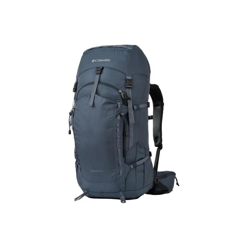 Columbia Nylon Outdoor Hiking Bag Backpacks Large Size Unisex Marine Blue-0
