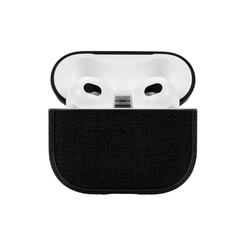 INCASE Woolenex Material Earphone Case Regular Unisex Gray Black-1