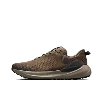 Lululemon Beyondfeel Trail Anti Slip Wear Resistant Low Top Running Shoes Men's Brown