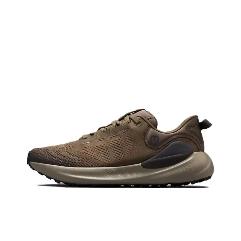 Lululemon Beyondfeel Trail Anti Slip Wear Resistant Low Top Running Shoes Men's Brown-0