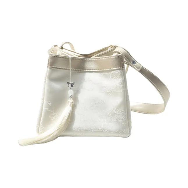 H YXIANG Canvas Bag, Shoulder Bag Women's Black/Pink/Beige/Silver-7