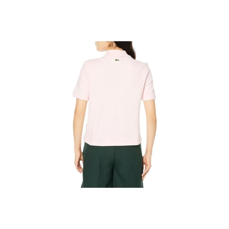 LACOSTE Polo Shirt Women's Light Pink-1
