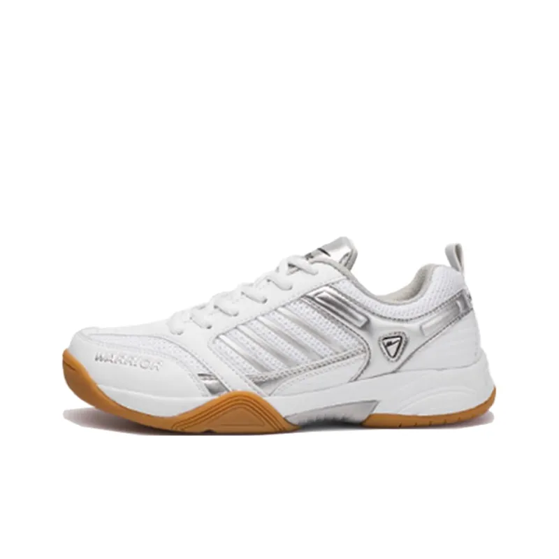 Warrior Shock Absorbing, Non Slip, Wear Resistant, Breathable And Lightweight Low Top Casual Shoes Unisex White Gray-0