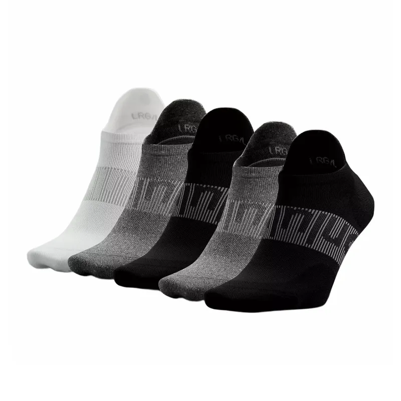 Lululemon Power Stride Tab No-Show Socks Men's 5 Pack-4