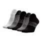 5 Pack (Black/Heather Gray/White)