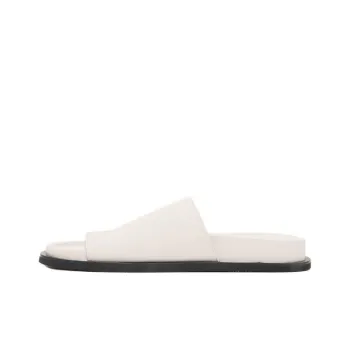 ST. AGNI Slip-Resistant Flip Flops Women's White
