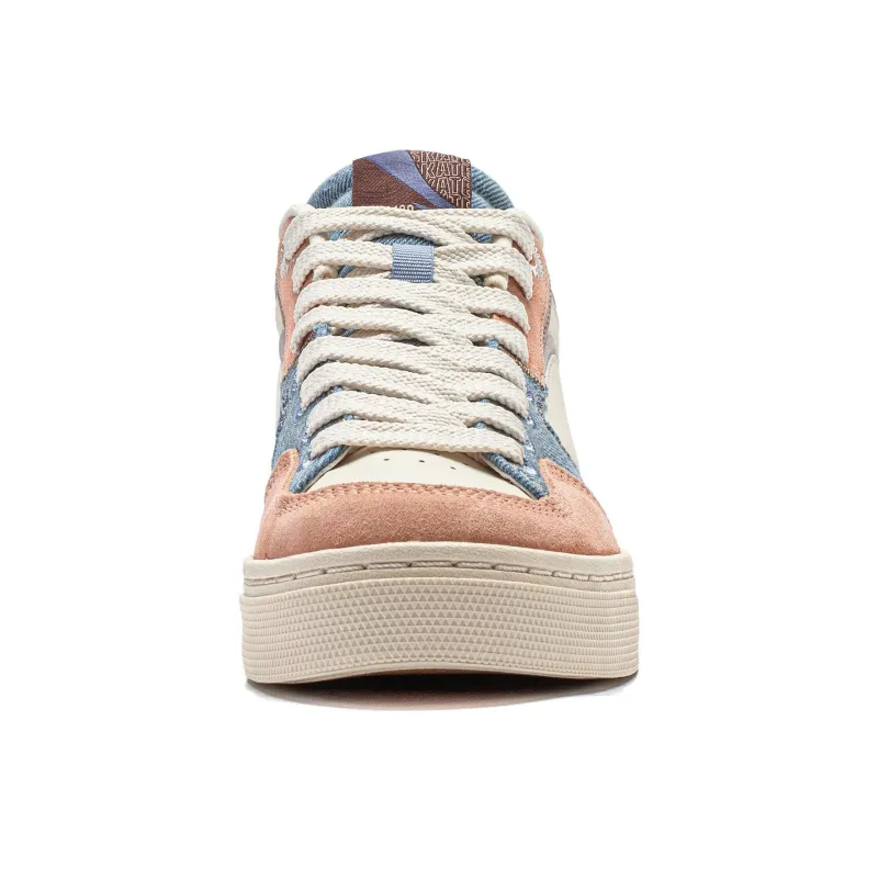 LiNing Wave 180 Wear resistant And Lightweight Mid Top Skateboard Shoes Women's-4
