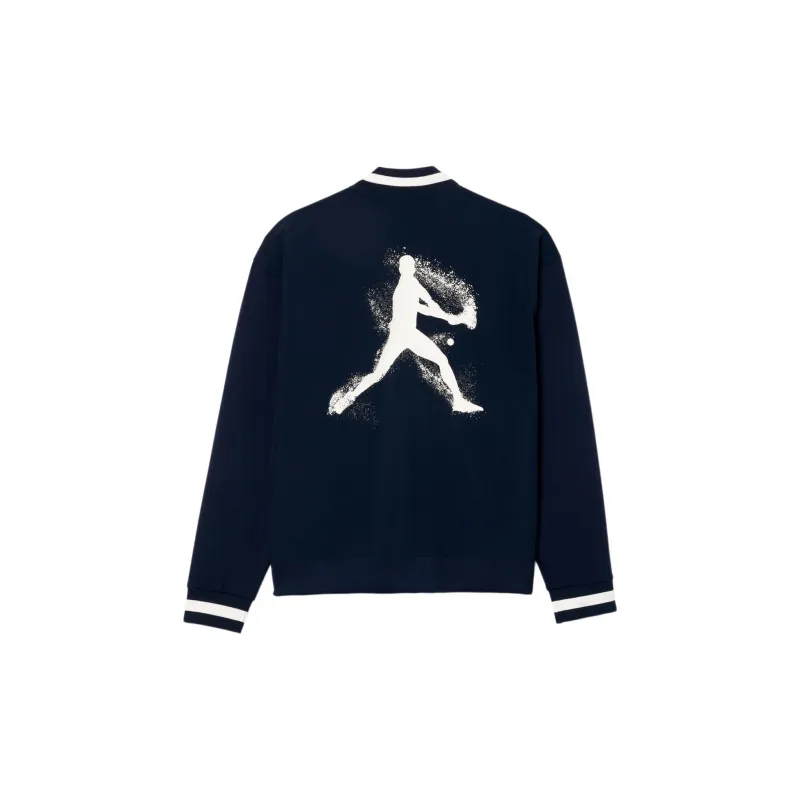 LACOSTE Djokovic Collaboration Jackets Men Blue-1