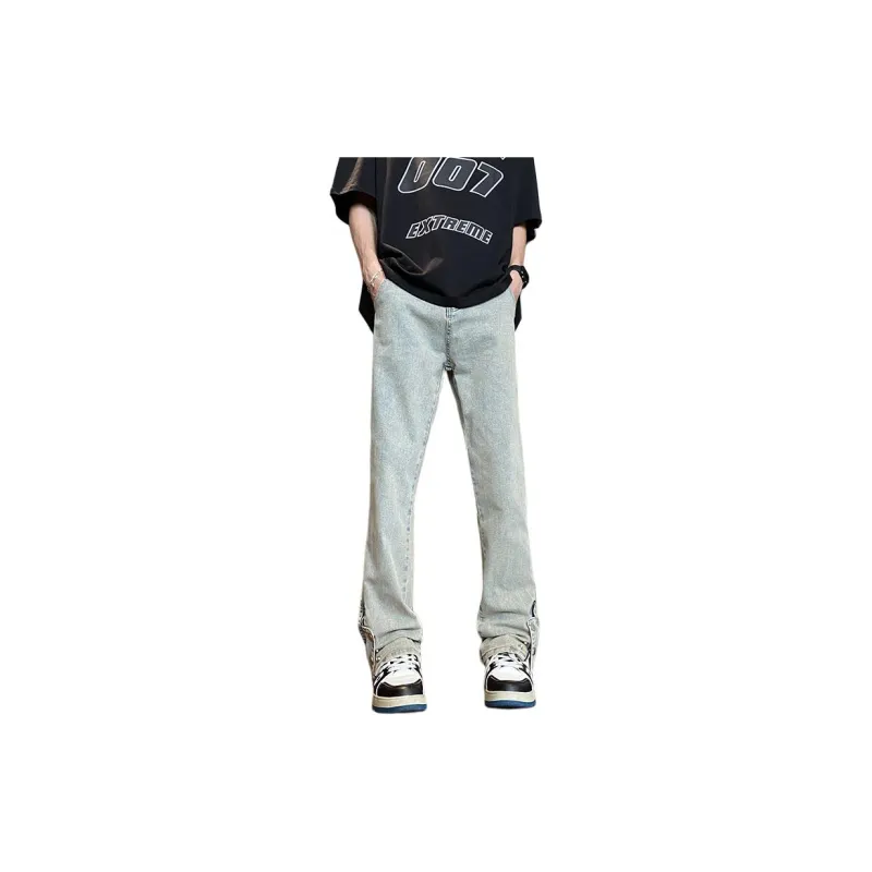 PANDA ADEVIL Jeans Unisex Yellow Mud-1