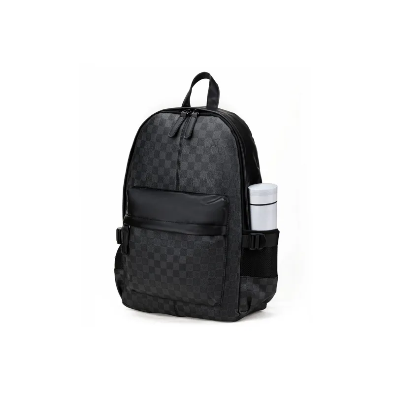 RUIGOR Pu Backpack Regular Unisex Black-6