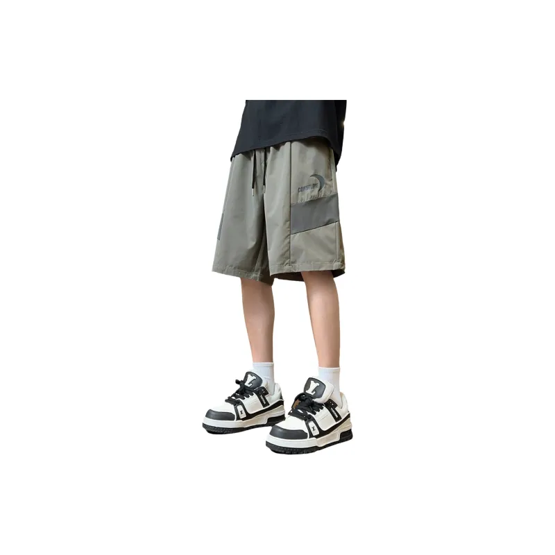Tonlion Casual Pants Men's Tea Pink Brown-1