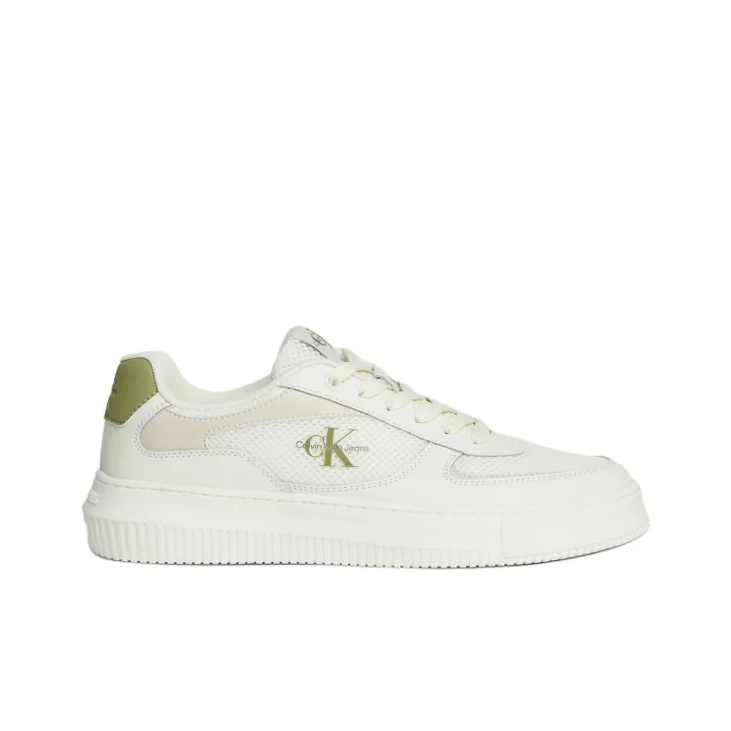 CKJ CALVIN KLEIN JEANS Low-Top Skateboard Shoes Men's Light Green-1
