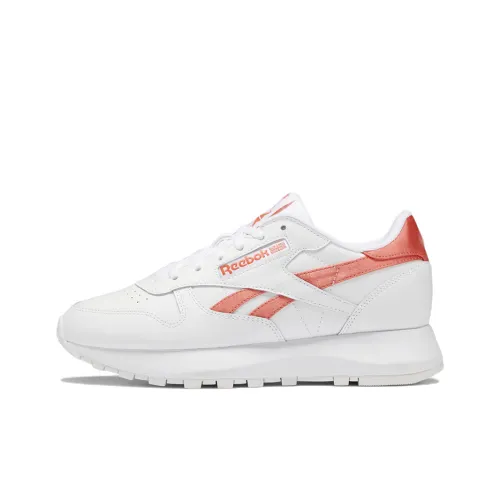 Reebok Women's Classic Leather SP 'White Orange Flare'