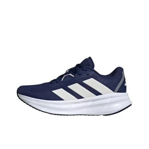 Adidas Galaxy 7 Running Shoes Women's Low-Top Deep Blue / Zero Metal Color / Light Purple Putty