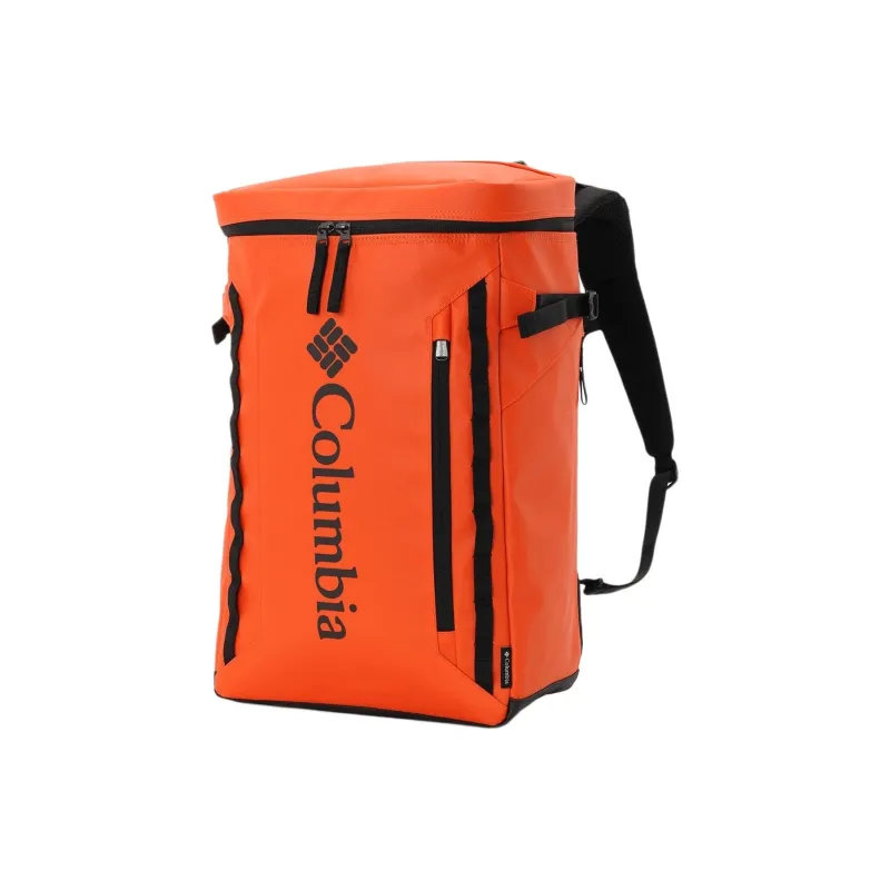 Columbia Polyester Backpack Unisex Bright Orange-0
