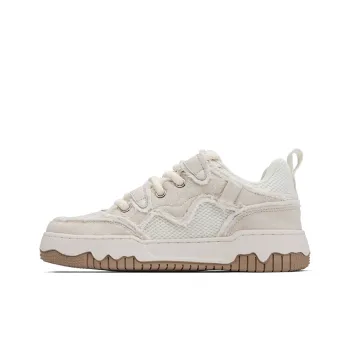 Ghost Mask Casual Shoes Men Low-Top Khaki