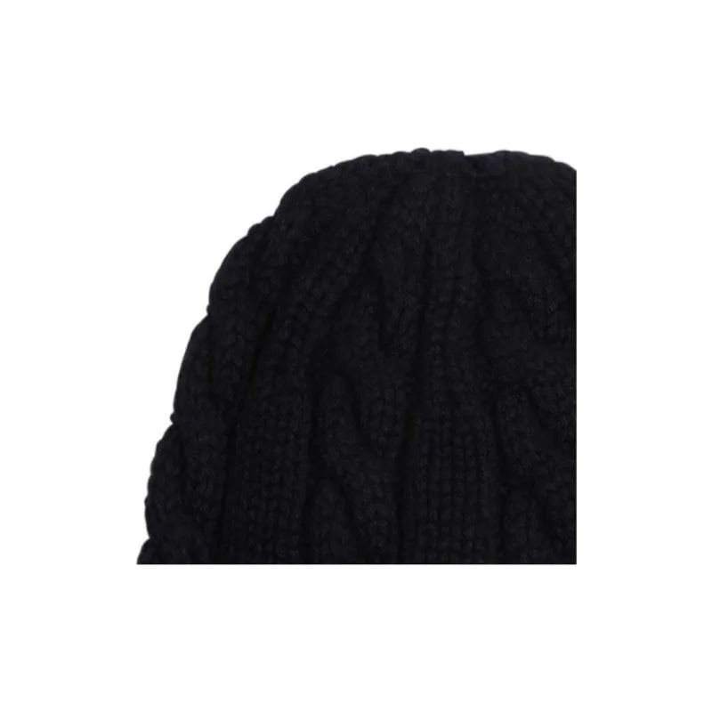 PRADA Turn Up Brim Knitted Beanie-1