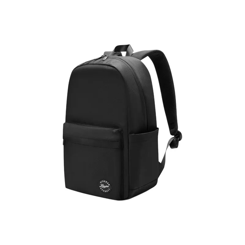 QIAODAN Nylon Backpack Regular Men's Black-1