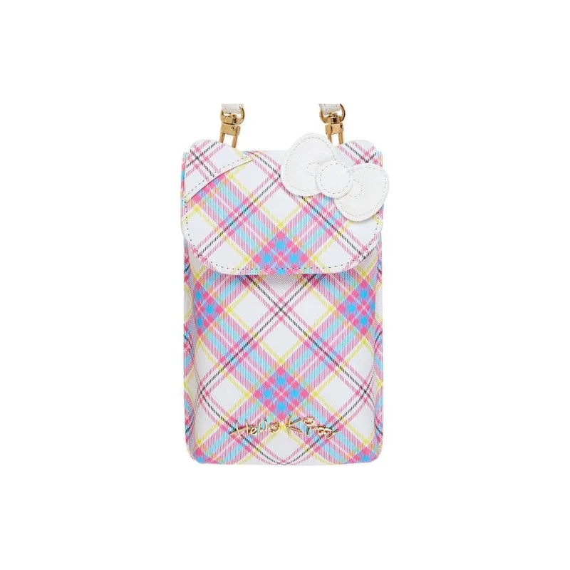 Sanrio Polyurethane Cell Phone Pouch Women's Pink-1