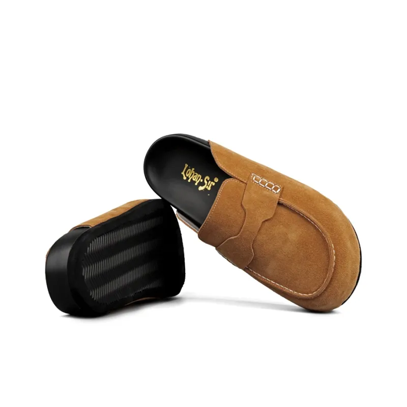 LOHAN·SIR Odor Resistant Abrasion Resistant Slip Resistant Wrap toe Slippers Unisex-17