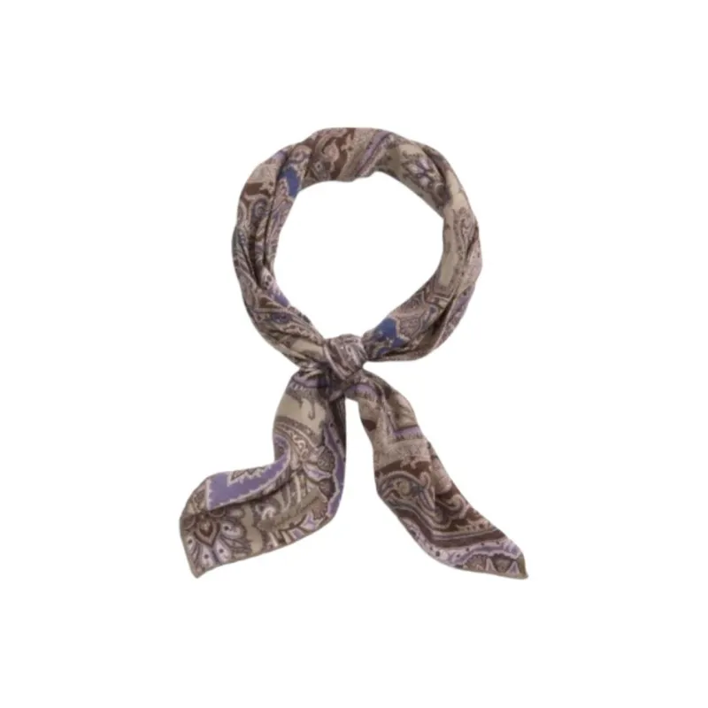 Ralph Lauren Cashmere Mulberry Silk Silk Scarves Men's Brown-0