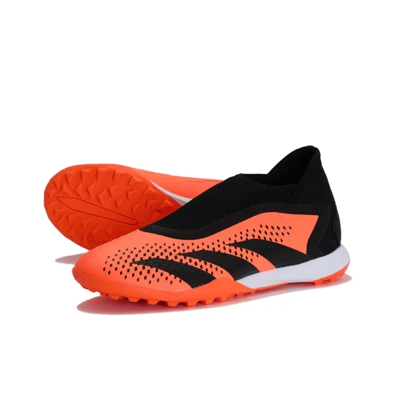 Adidas Predator Accuracy.3 Laceless Turf Team Solar Orange Core Black-3