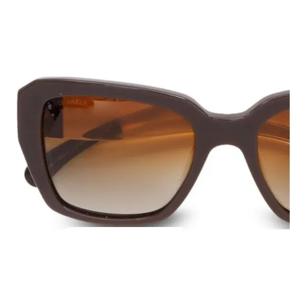 CHANEL 2000s Oversized frame Sunglasses-2