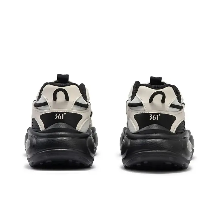 361° Surge 2 Breathable Low Top Chunky Sneakers Women's White Black-3