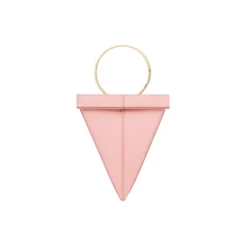 YEE SI Cow Leather Handbag Women's Pink