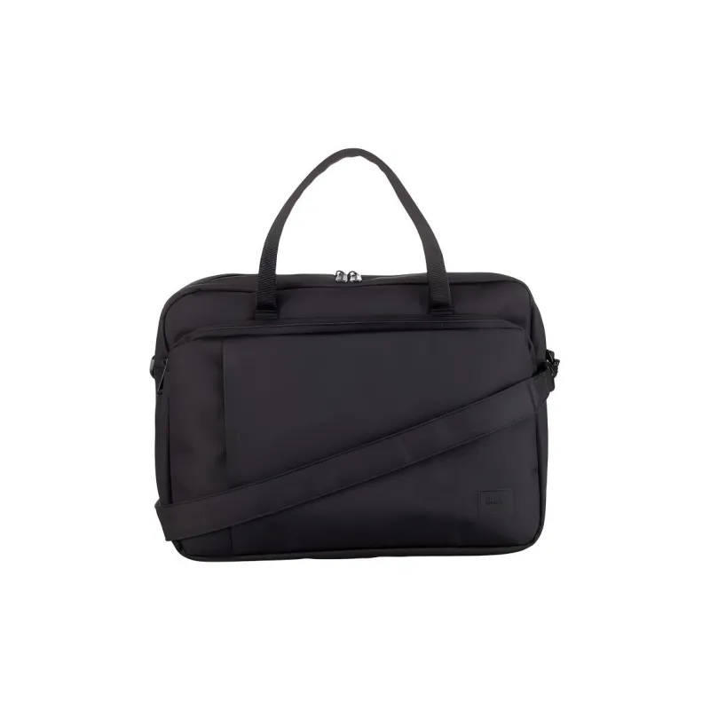 Herschel Polyester Shoulder Bag, Crossbody Bag, Handbag Large Size Unisex Classic Black-4