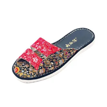 Neiliansheng Odor Resistant Abrasion Resistant Slide Slippers Women's Black Red