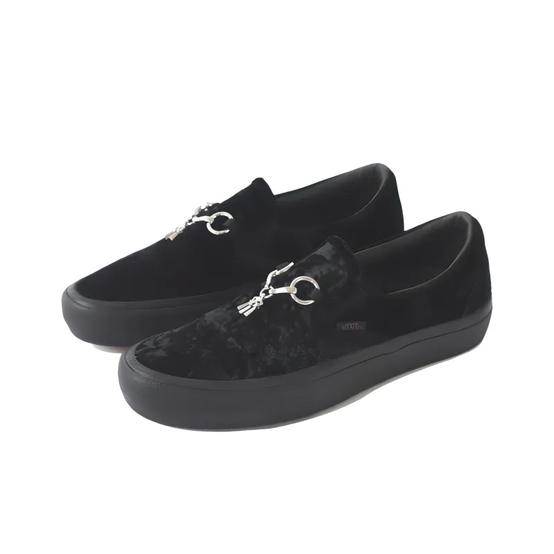 Vans Needles X Slip On 'Black Velvet'-3