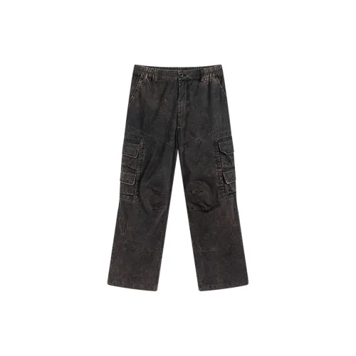 ENSHADOWER Cargo Pants Unisex Dark Brown