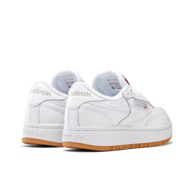 Reebok Club C Double White Gum Women's-3