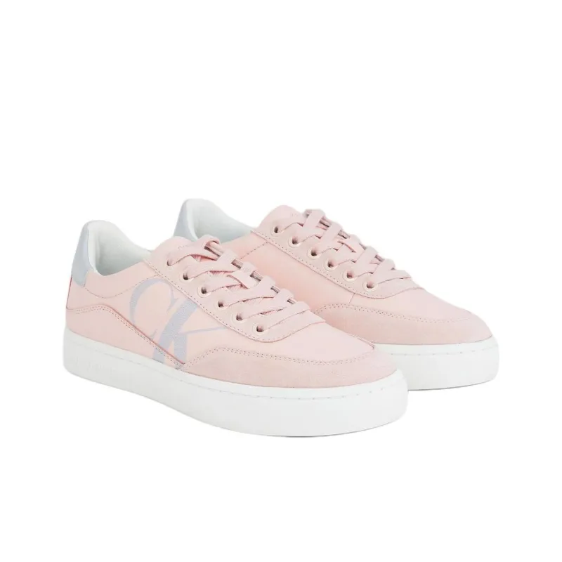 CALVIN KLEIN Low-Top Skateboard Shoes Women's Pink-2